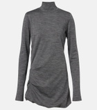 Sportmax Luigia wool and cotton-blend minidress