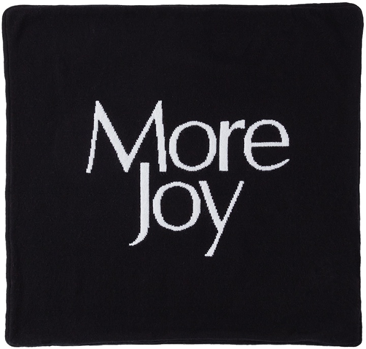 Photo: More Joy Black Cashmere 'More Joy' Cushion Cover