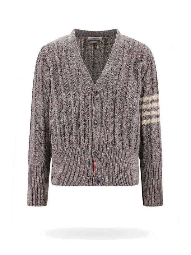 Photo: Thom Browne   Cardigan Grey   Mens