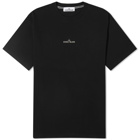 Stone Island Men's Camo One Badge Print T-Shirt in Black