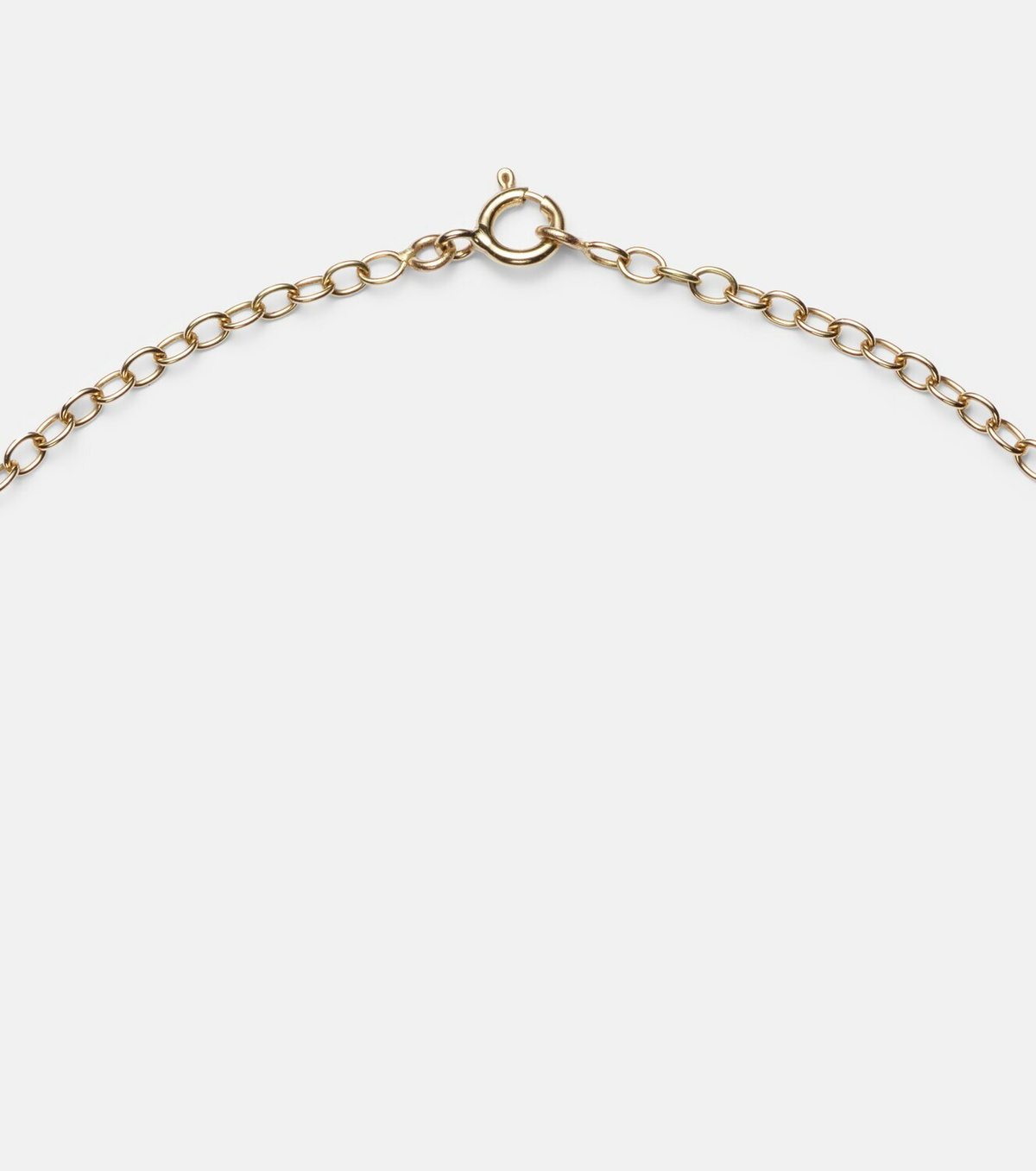 Yvonne Léon Minaudière Maxi 18kt and 9kt gold pendant necklace with diamonds and tourmaline