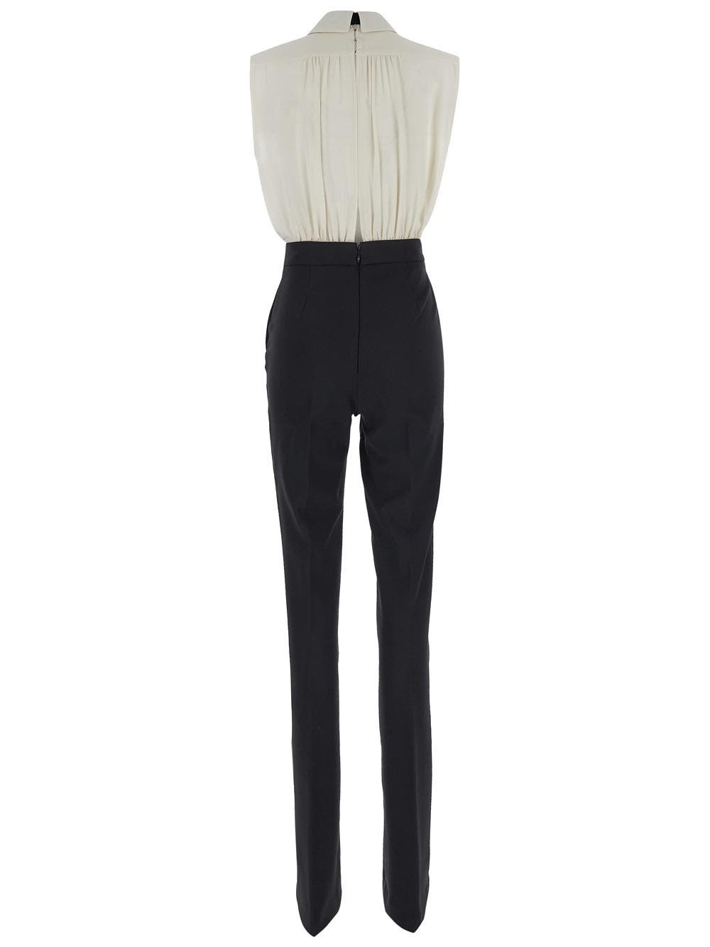 オールインワン・サロペット ELISABETTA FRANCHI Women Jumpsuits TU04251E2DO5 White Elisabetta Franchi Jumpsuit - White - Women | TU04251E2DO5