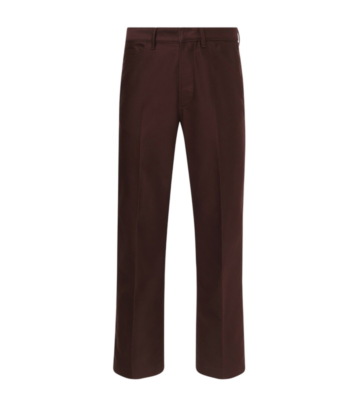 Photo: Tom Ford Cotton satin cargo pants