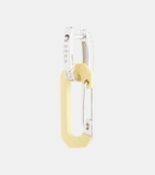 Eéra Chiara Small 18kt gold single earring with diamonds