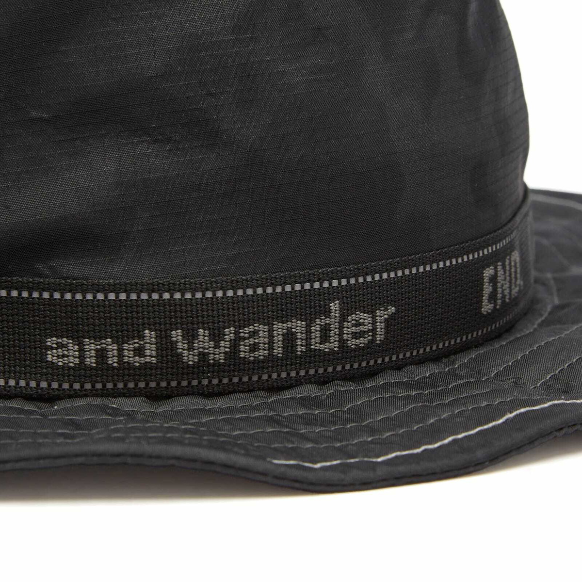END. x and wander 3L Print Hat in Charcoal 