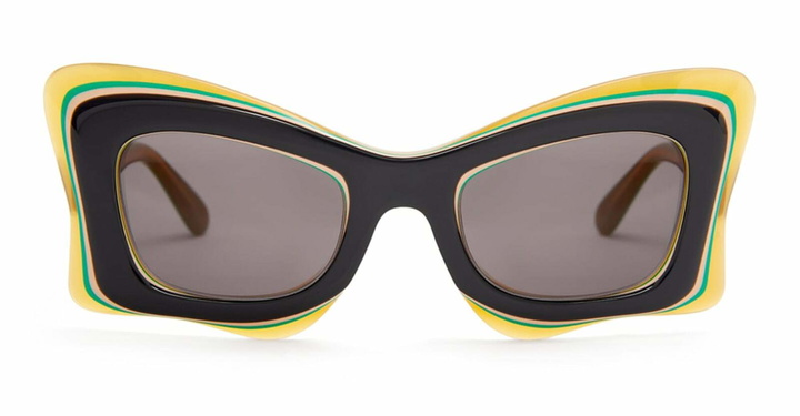 Photo: Loewe Lw40140u - Multicolor / Black Sunglasses