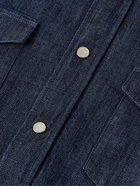 Lardini - Denim Western Shirt - Blue