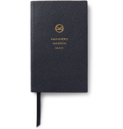 Kingsman - Smythson Panama Cross-Grain Leather Notebook - Navy