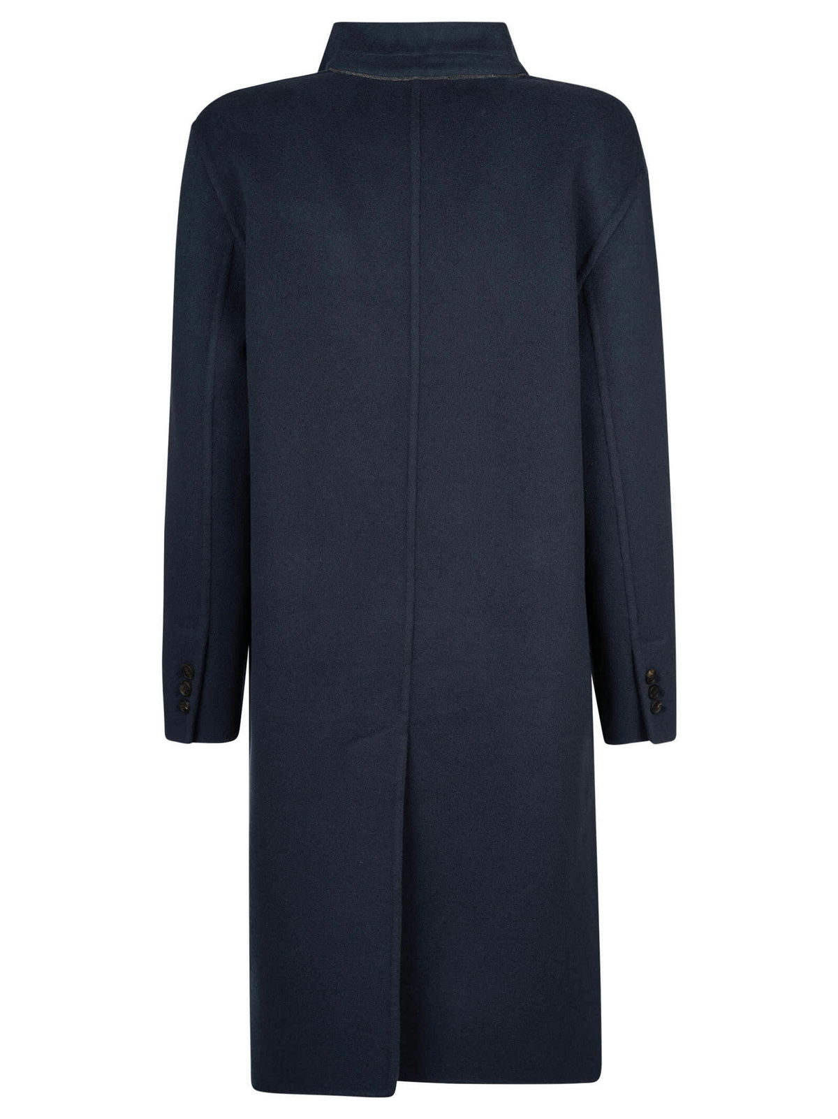 BRUNELLO CUCINELLI DOUBLE BREASTED JACKET ジャケット Brunello Cucinelli Shiny Leather Double-Breasted Jacket