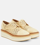 Clergerie - Borril raffia platforms