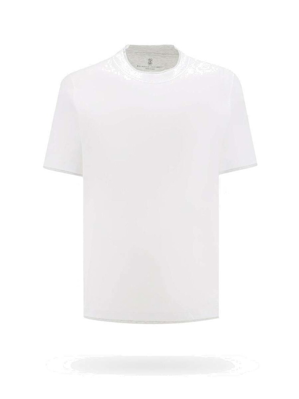 Photo: Brunello Cucinelli   T Shirt White   Mens