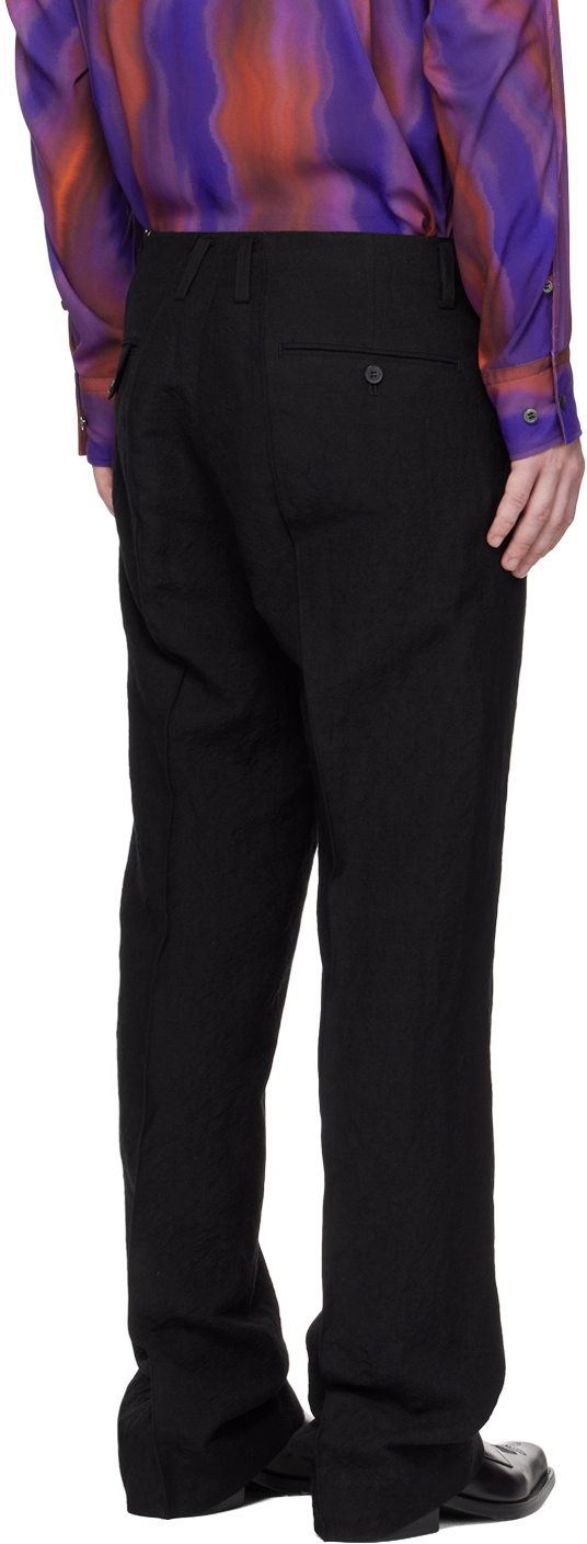NVRFRGT Black Four-Pocket Trousers