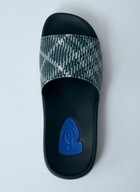 Burberry Check Dive Slides