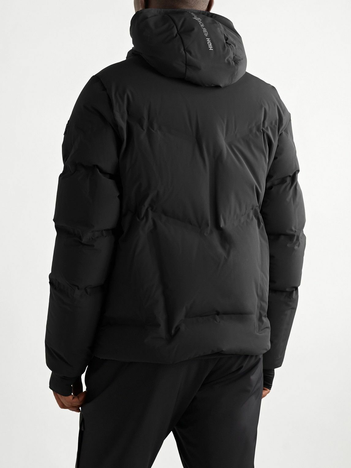 Moncler Grenoble - Arcesaz Quilted Stretch-Nylon Hooded Down Ski Jacket - Black