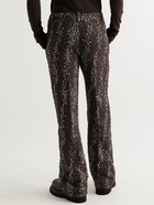 BOTTEGA VENETA - Jacquard-Bouclé Trousers - Brown - IT 46