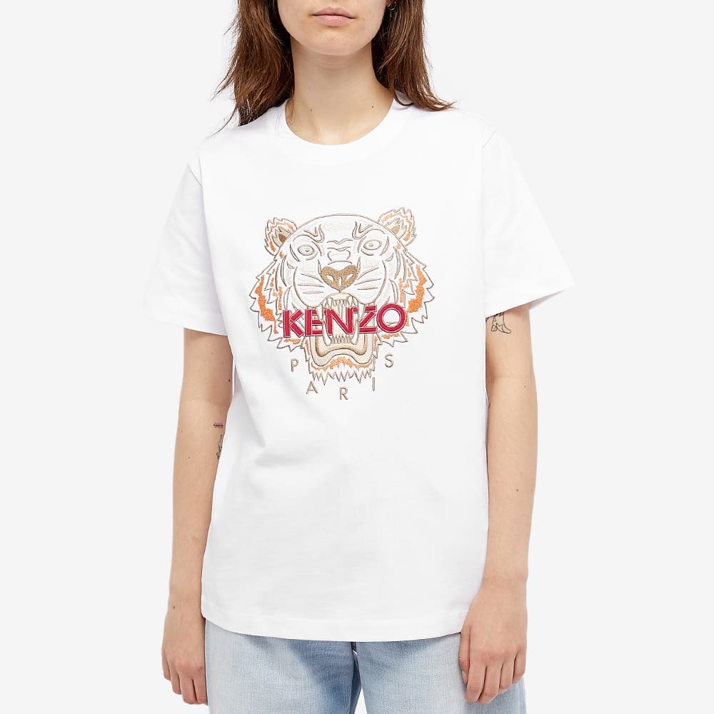 Tシャツ・カットソー KENZO Women Tops FF52TS1544SO02 White 楽天市場】【3%オフクーポン配布中】 KENZO ケンゾー レディース