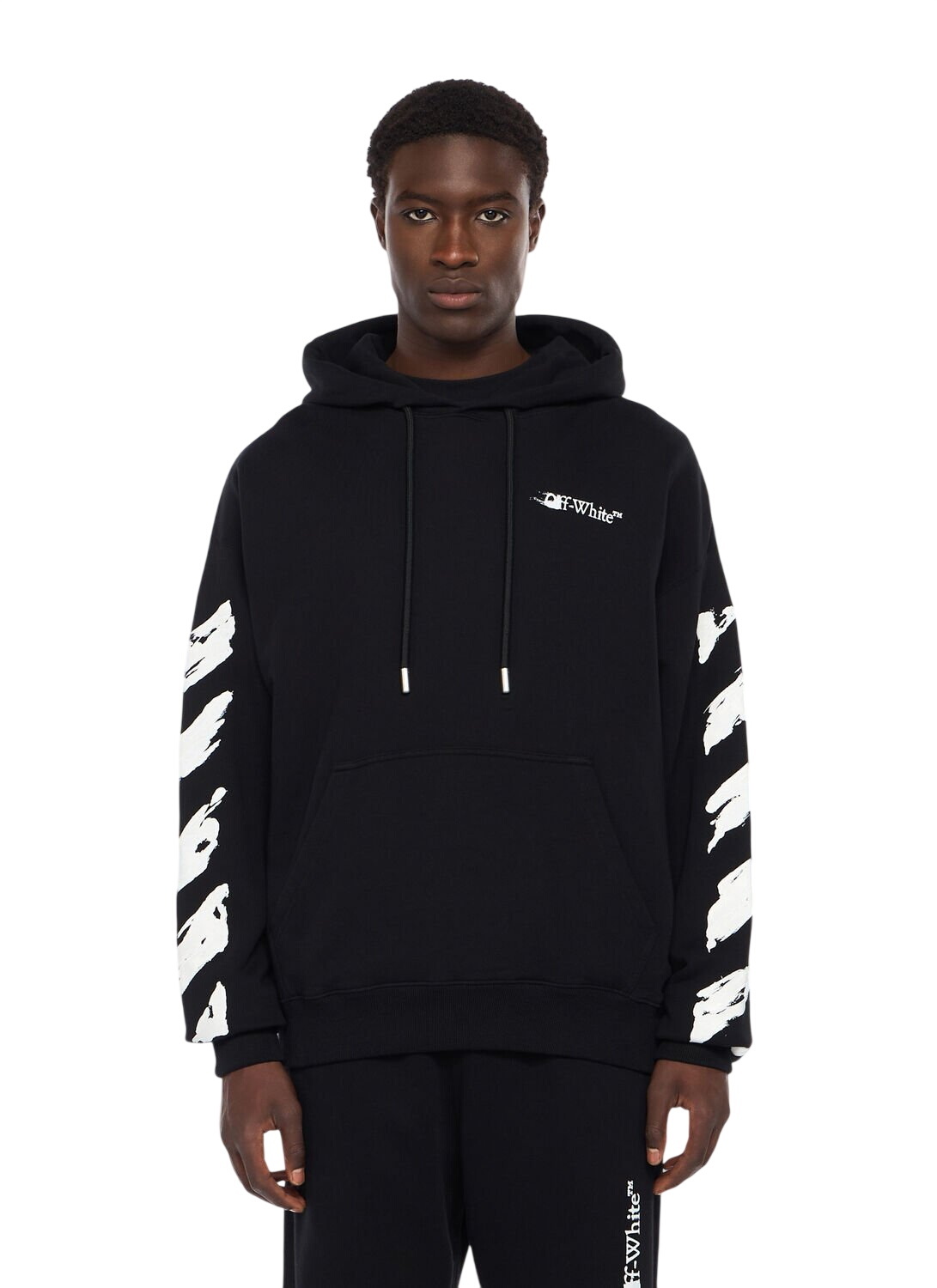 Off-White Off-White Diag Stencil Hoodie Off-White