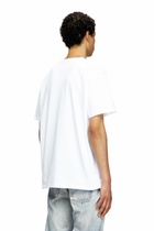 Diesel T-shirt with graphic print - T-Shirts - Unisex - White