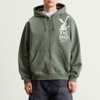 By Parra Men's End The Bunny Zip Hoodie in Green
