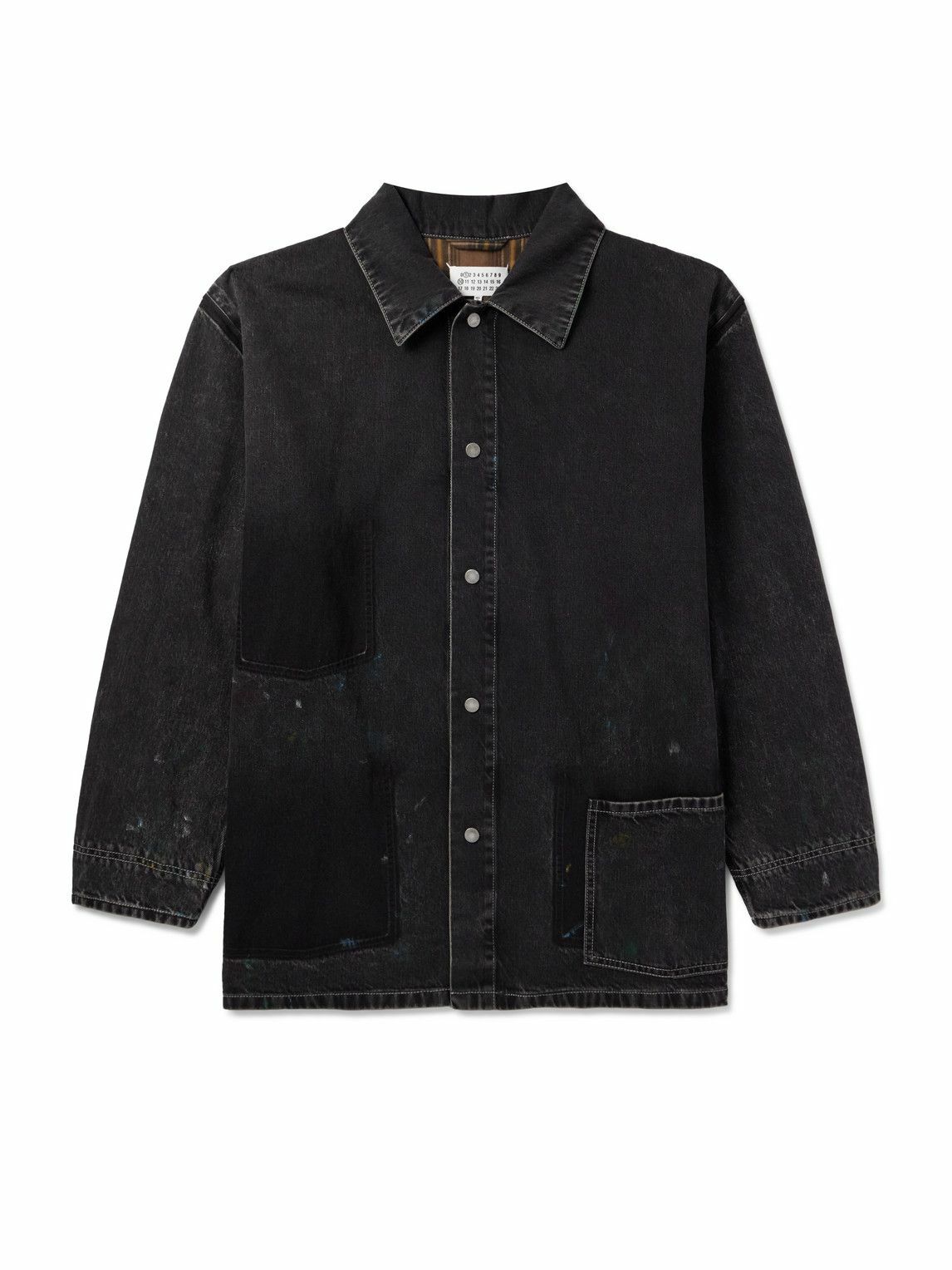【90%off】Maison Margiela 中綿レオパードジャケット Maison Margiela(メゾンマルジェラ) 07SS本人期 レザーナイロン