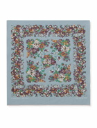 KAPITAL - Nadeshiko Champetre Fastcolor Floral-Print Selvedge Cotton-Voile Bandana