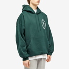 Cole Buxton Men's Crest Hoodie in Forest Green