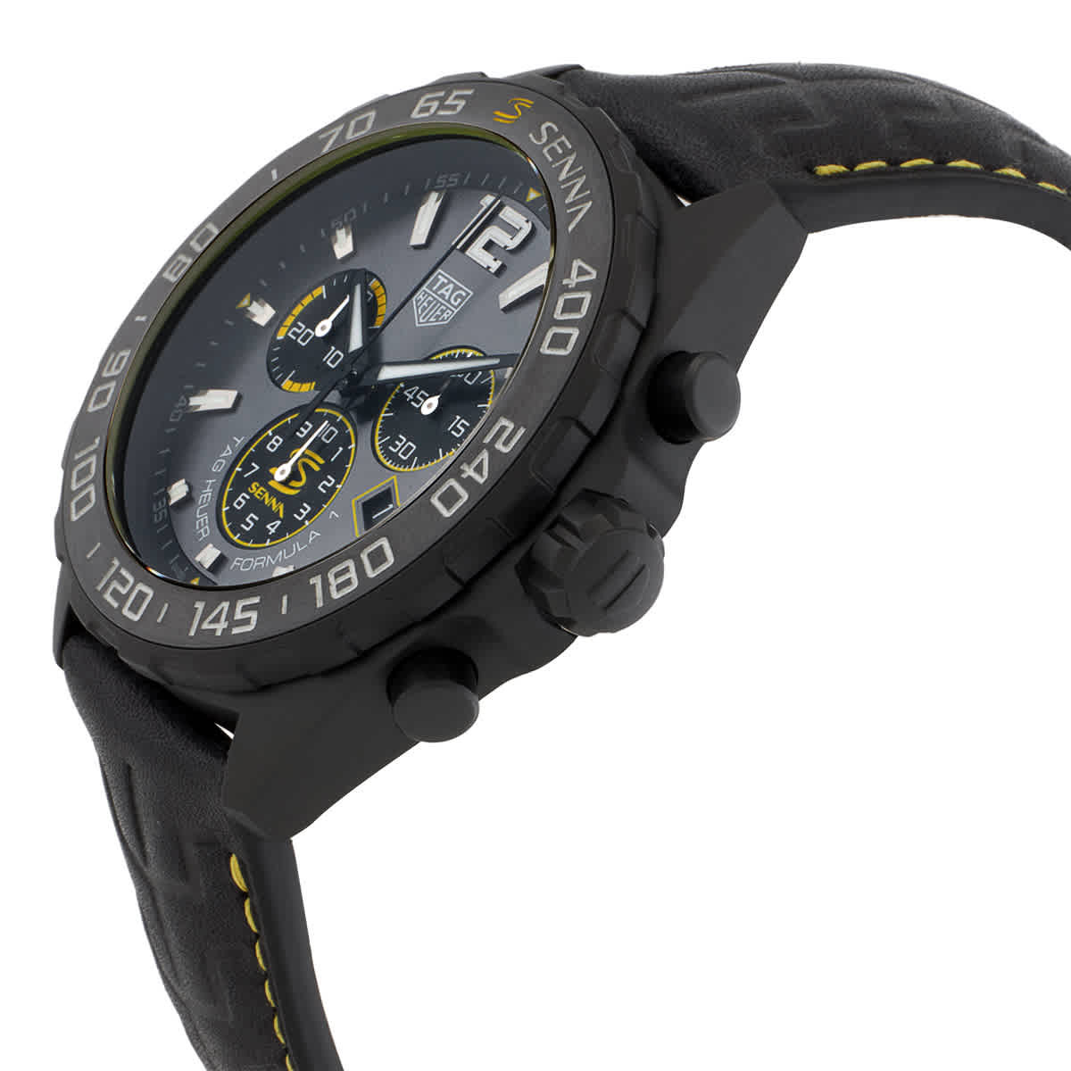 Tag Heuer Formula 1 X Senna Chronograph Quartz Grey Dial Mens Watch CAZ101AJ-FC6487