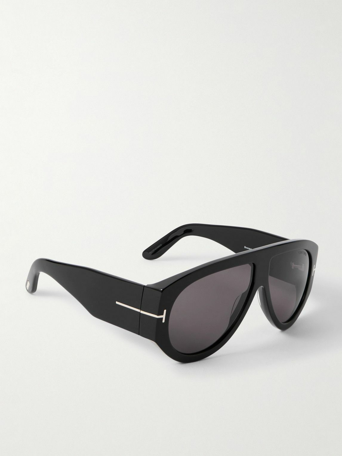 TOM FORD - Bronson Aviator-Style Acetate Sunglasses