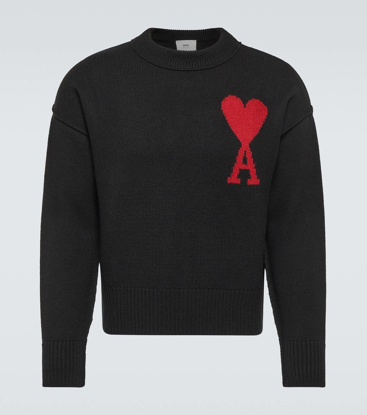 Ami Paris Ami De Cœur virgin wool sweater