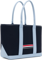 Thom Browne Navy Small Tool Tote