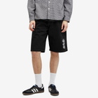 Fucking Awesome Men's 3 Spiral Denim Shorts in Black