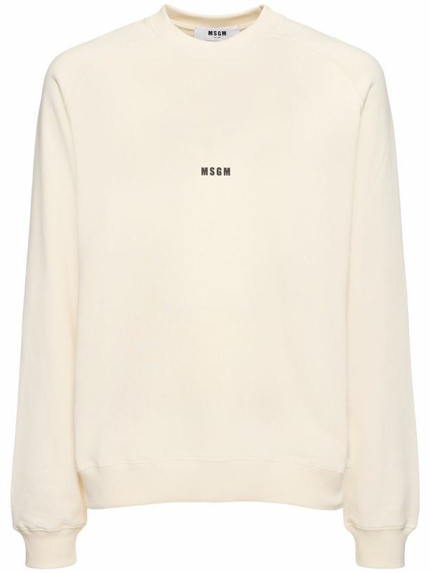 Photo: MSGM Msgm Logo Sweatshirt