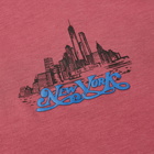 Rag & Bone Men's NY Skyline T-Shirt in Violet