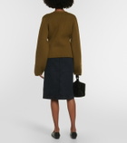 Khaite Scarlet cashmere cardigan