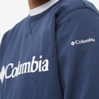 Columbia Men's Logo Fleece Crew Sweat in Collegiate Navy