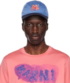 Marni Blue Cinch Strap Cap