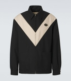 Valentino VLogo gabardine jacket