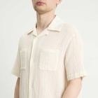 Carter Young Men's Luis Shirt in Cream Check