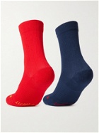 Nike Tennis - Two-Pack NikeCourt Multiplier Cushioned Dri-FIT Tennis Socks - Multi
