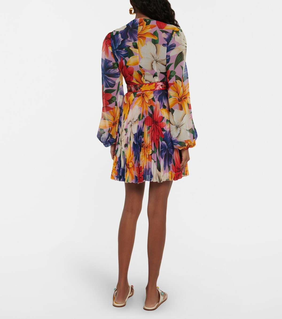 Etro - Floral pleated minidress Etro