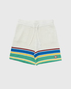 Casablanca Crochet Effect Tennis Shorts White - Mens - Sport & Team Shorts