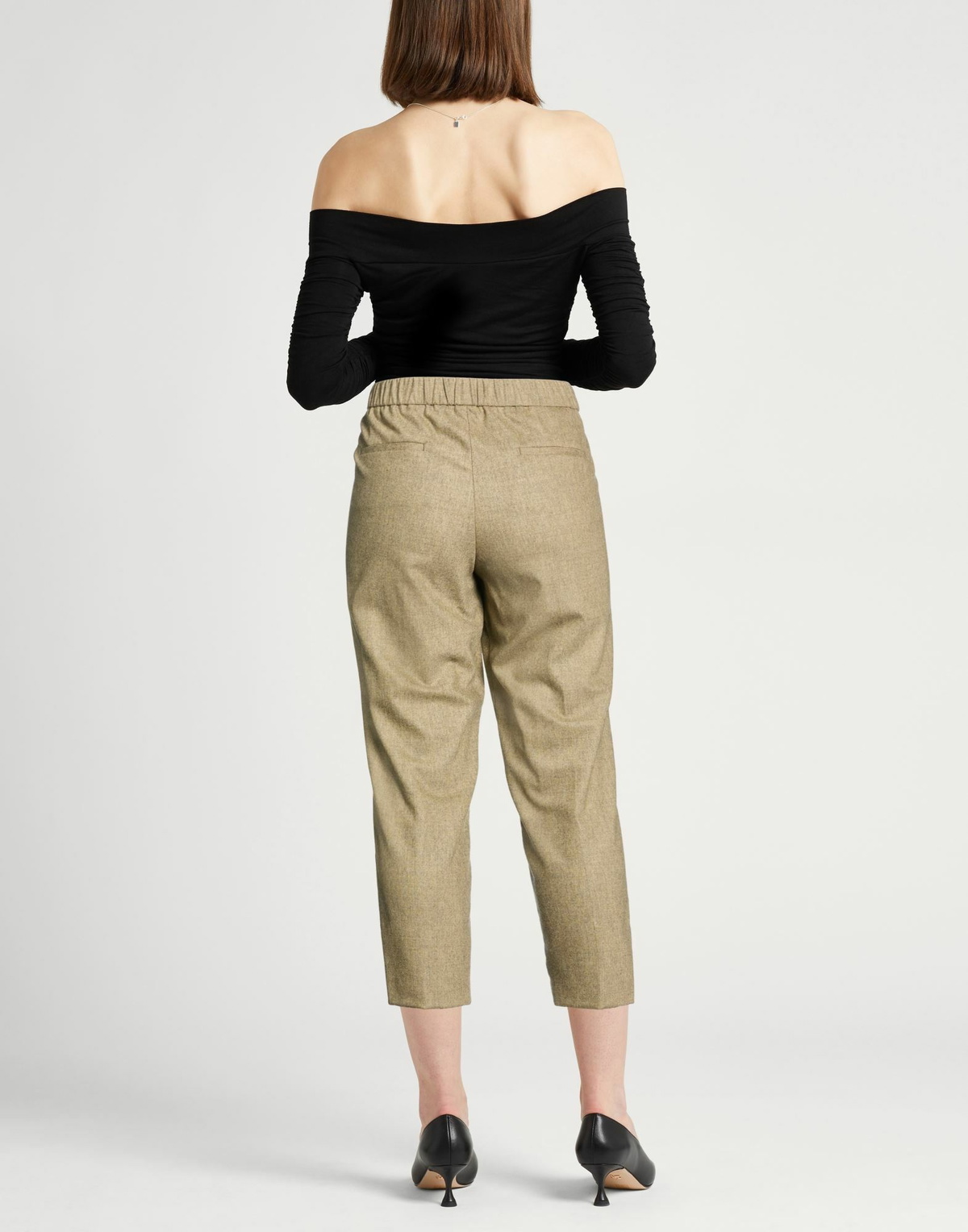 Peserico Womens Pants in Sage green