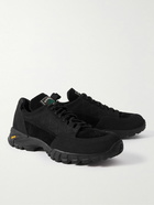 Diemme - Possagno Panelled Suede Sneakers - Black