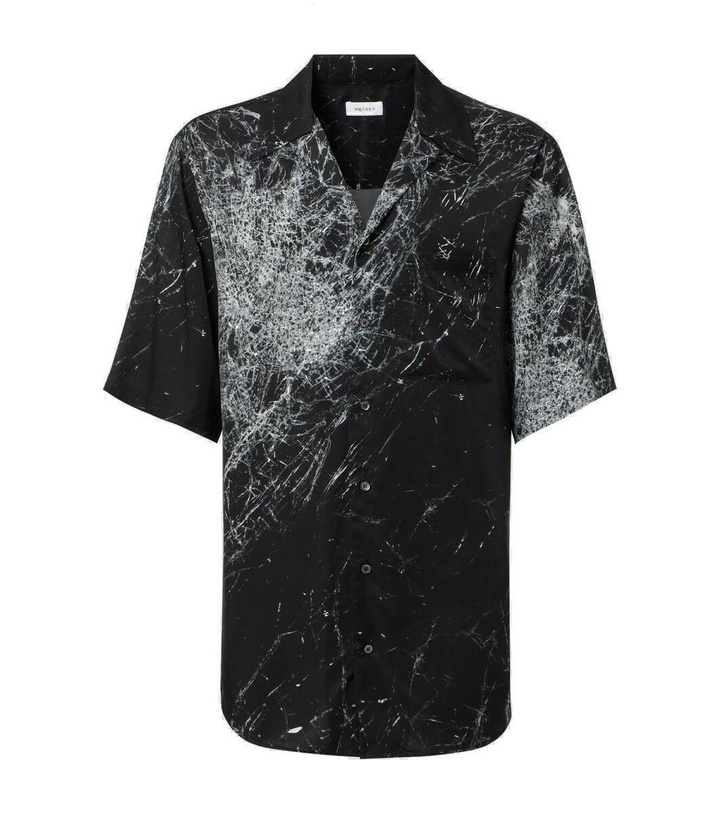 Photo: Alexander McQueen Printed bowling shirt