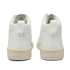 Veja Men's V-15 High Top Sneakers in Extra White/Natural