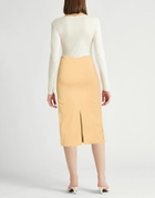Jucca Womens Midi skirt in Sand