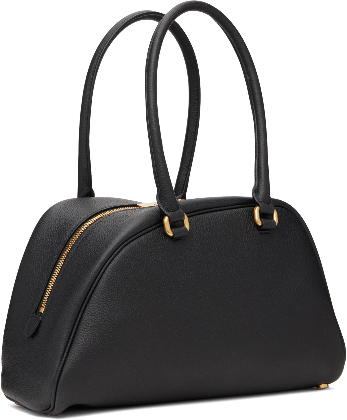Burberry Black Small Shield Twin Bowling Bag Burberry