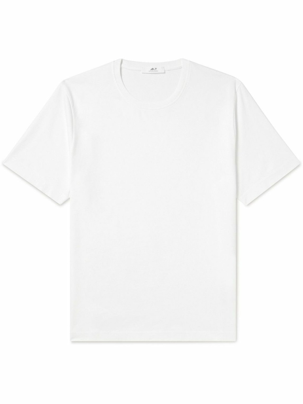 Photo: Mr P. - Organic and Recycled Cotton-Jersey T-Shirt - White