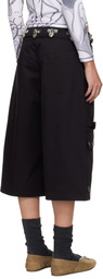 Chopova Lowena Black Thunderhull Shorts