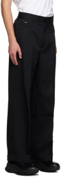 UNDERCOVER Black O-Ring Trousers